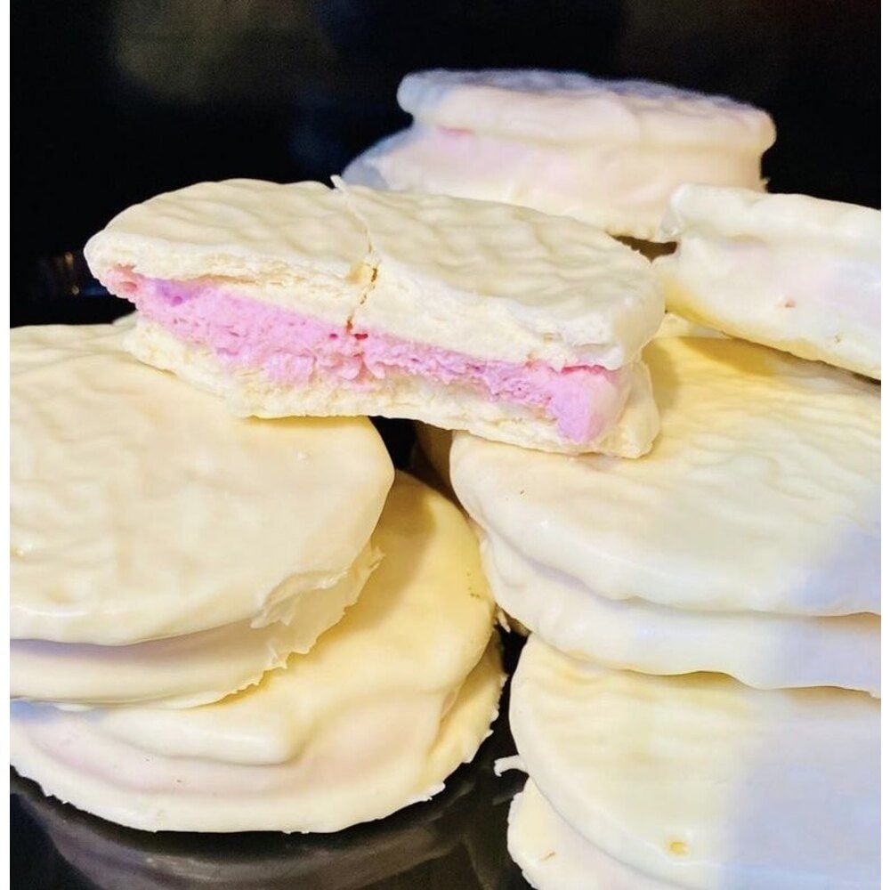 12'li  Gluteno Çiko Kek Beyaz Çikolata Frambuaz