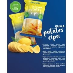Glutensiz Pukka Patates Cipsi