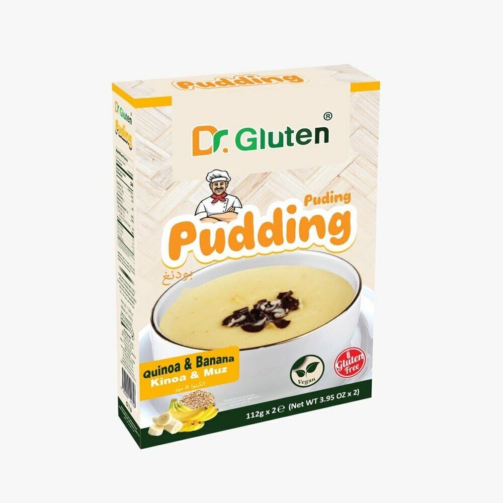 Dr gluten Muzlu Puding 2 Paket Glutensiz