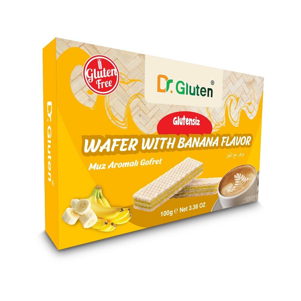 Dr gluten Glutensiz Muzlu Gofret