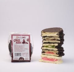Gluteno Çiko Kek Çikolata Dolgulu