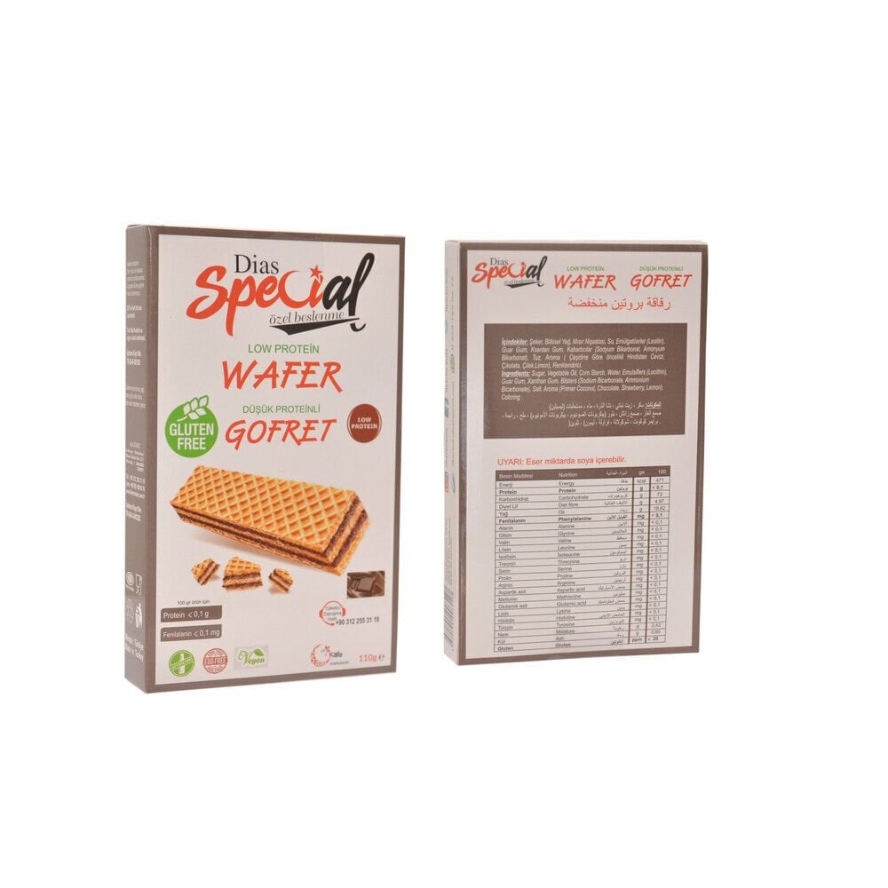 Dias Kakao Gofret Glutensiz