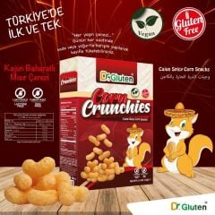 Dr Gluten Kaju Baharatlı Mısır Çerezi Glutensiz