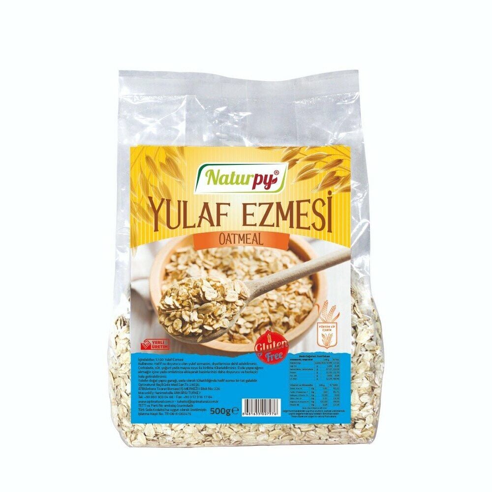Naturpy Yulaf Ezmesi Glutensiz 500 gr