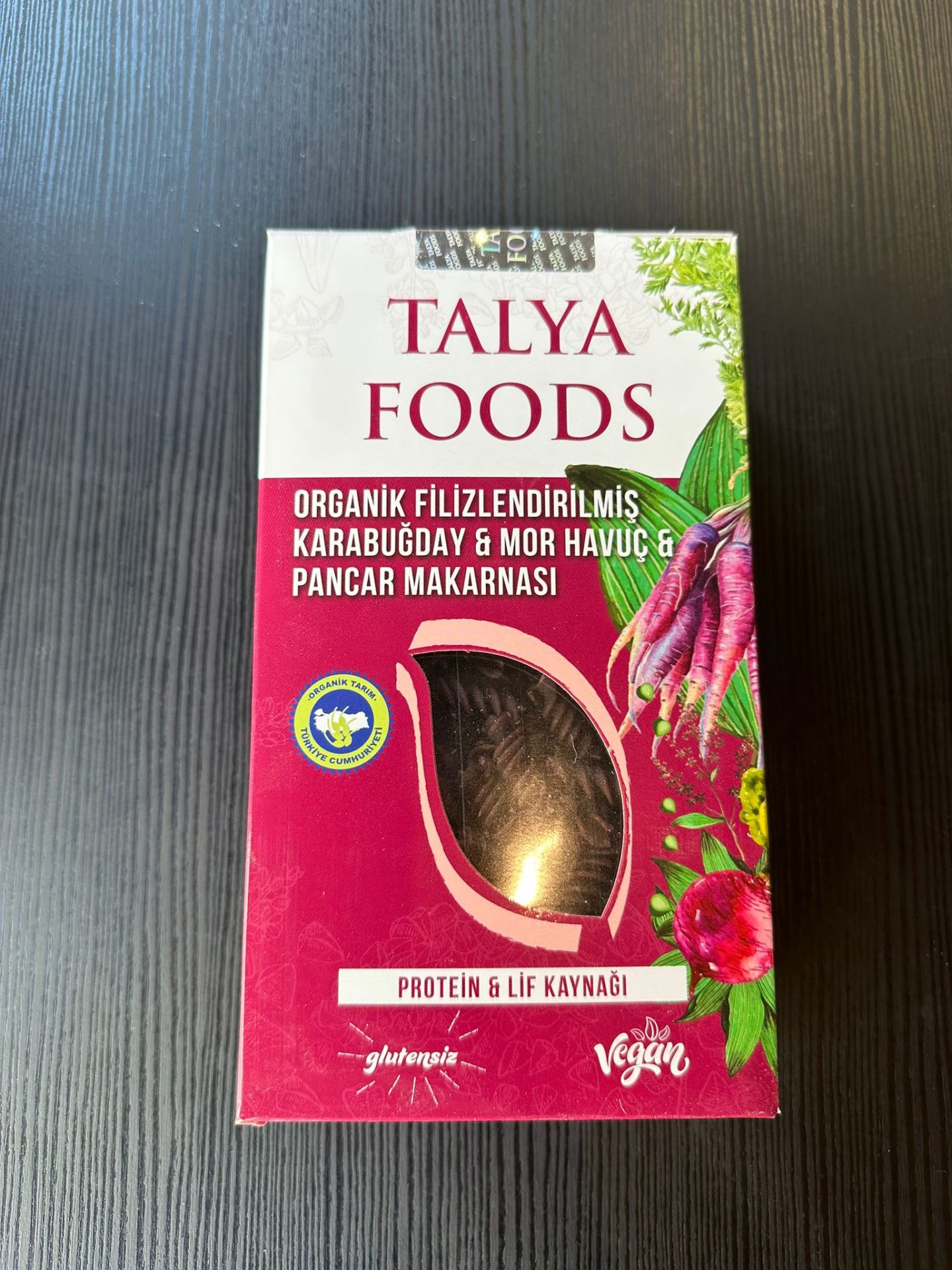 Talya Foods Karabuğday & Mor Havuç  Makarnası