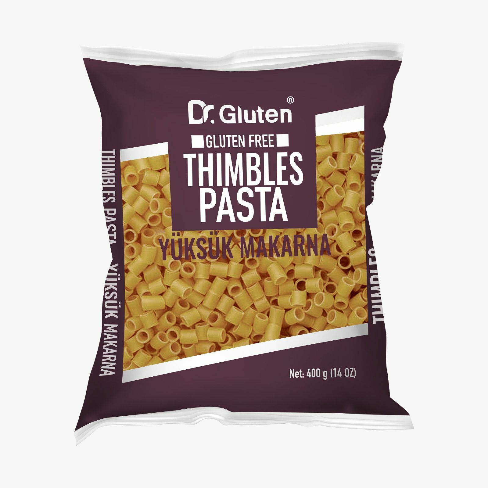 Dr  Gluten Glutensiz Yüksük Makarna