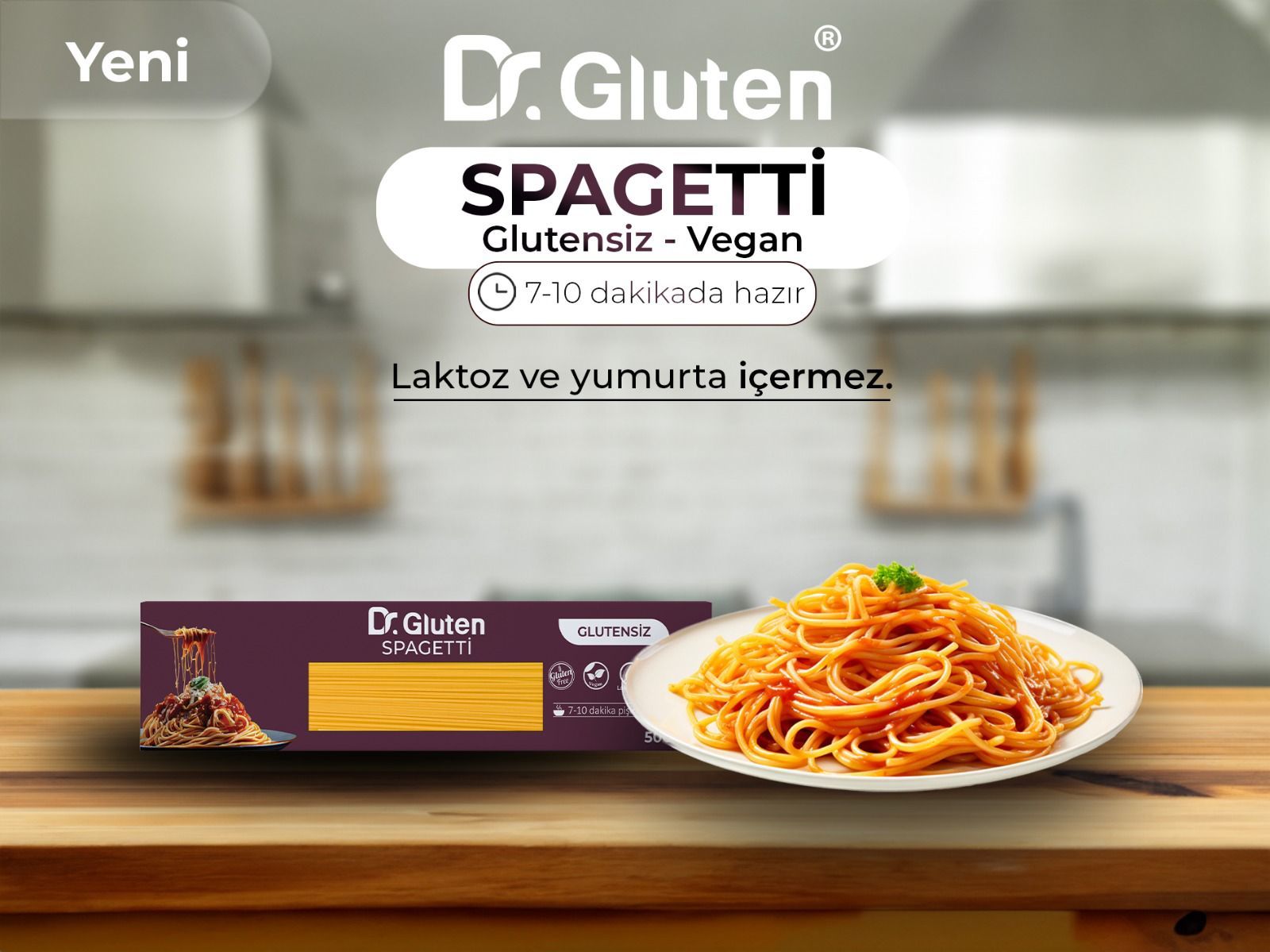 Dr  Gluten Glutensiz Spagetti