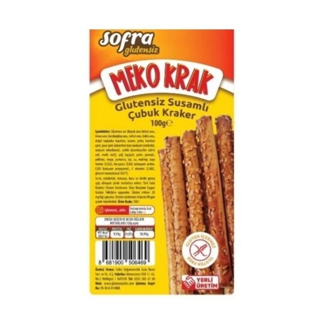 Sofra Mekokrak Susamlı Çubuk