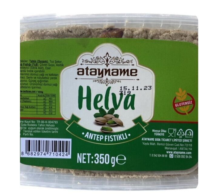 Atayname Fıstıklı Helva