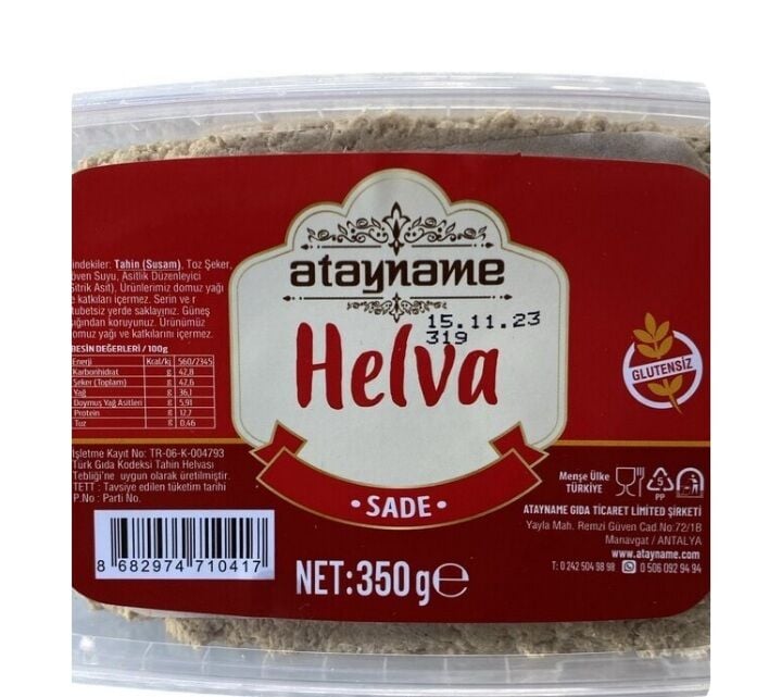 Atayname Sade Helva