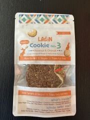 Ladin Şeker İlavesiz Fındık Portakal Vegan Kurabiye