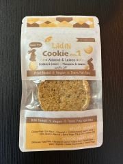 Ladin Şeker İlavesiz Badem Limon Vegan Kurabiye