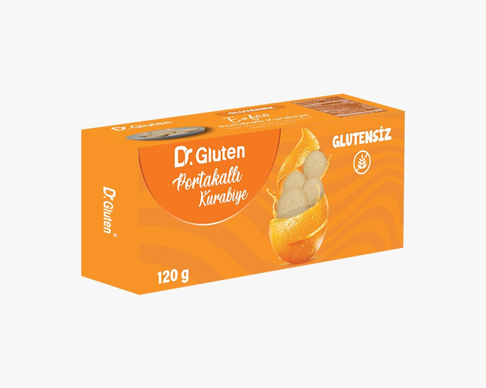 Dr Gluten Portakalli Kurabiye