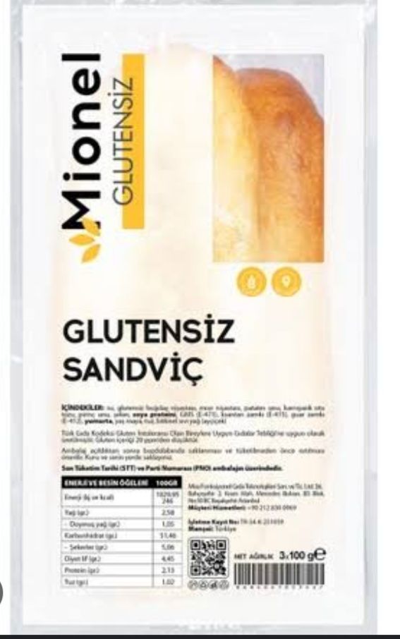 Mionel Sandviç Ekmeği