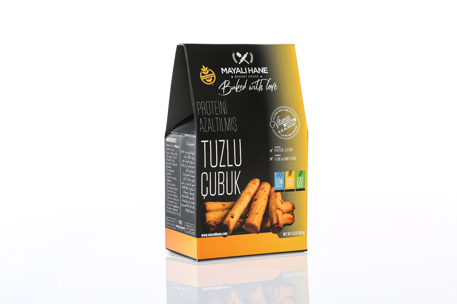 Düşük Proteinli Tuzlu Cubuk