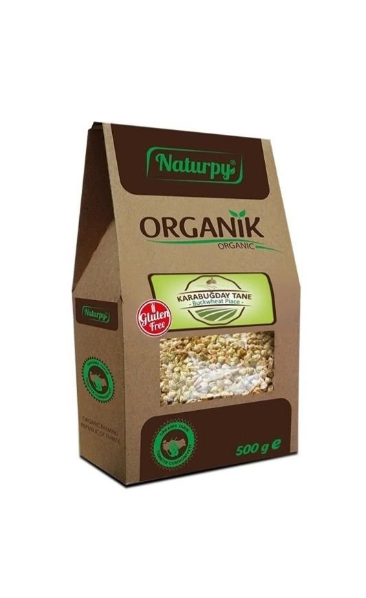 Naturpy Organik Çiğ Karabuğday Tane 1000 gr