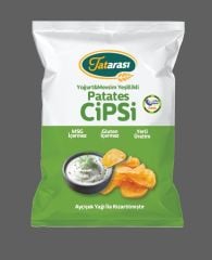 Tatarasi Yoğurt &mevsim Yesillikli Patates Cipsi