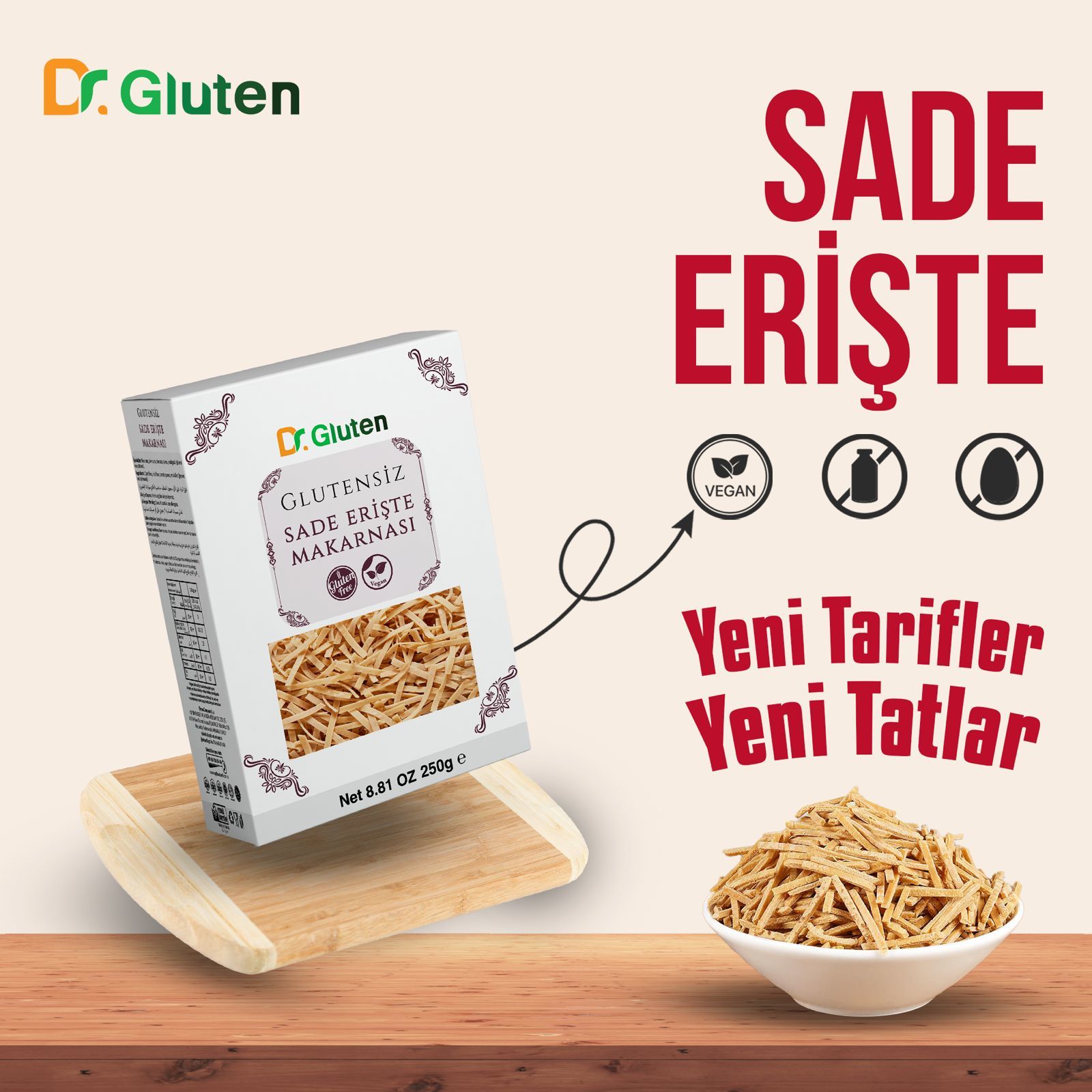 Dr Gluten Sade Erişte
