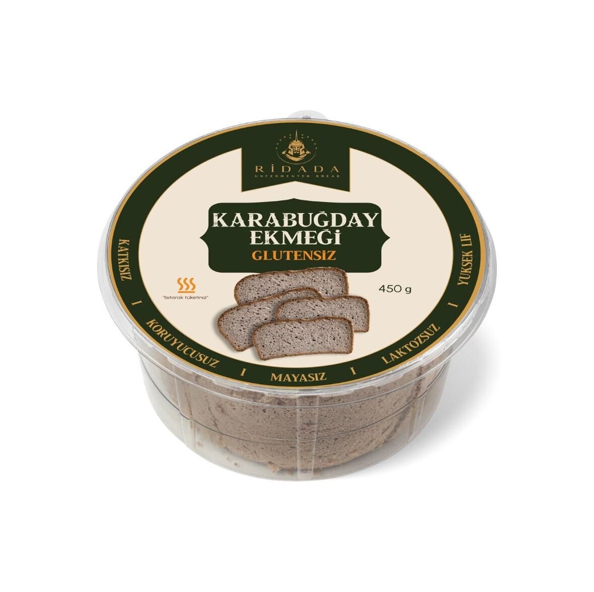 Ridada Glutensiz Karabugday Ekmeği Mayasiz