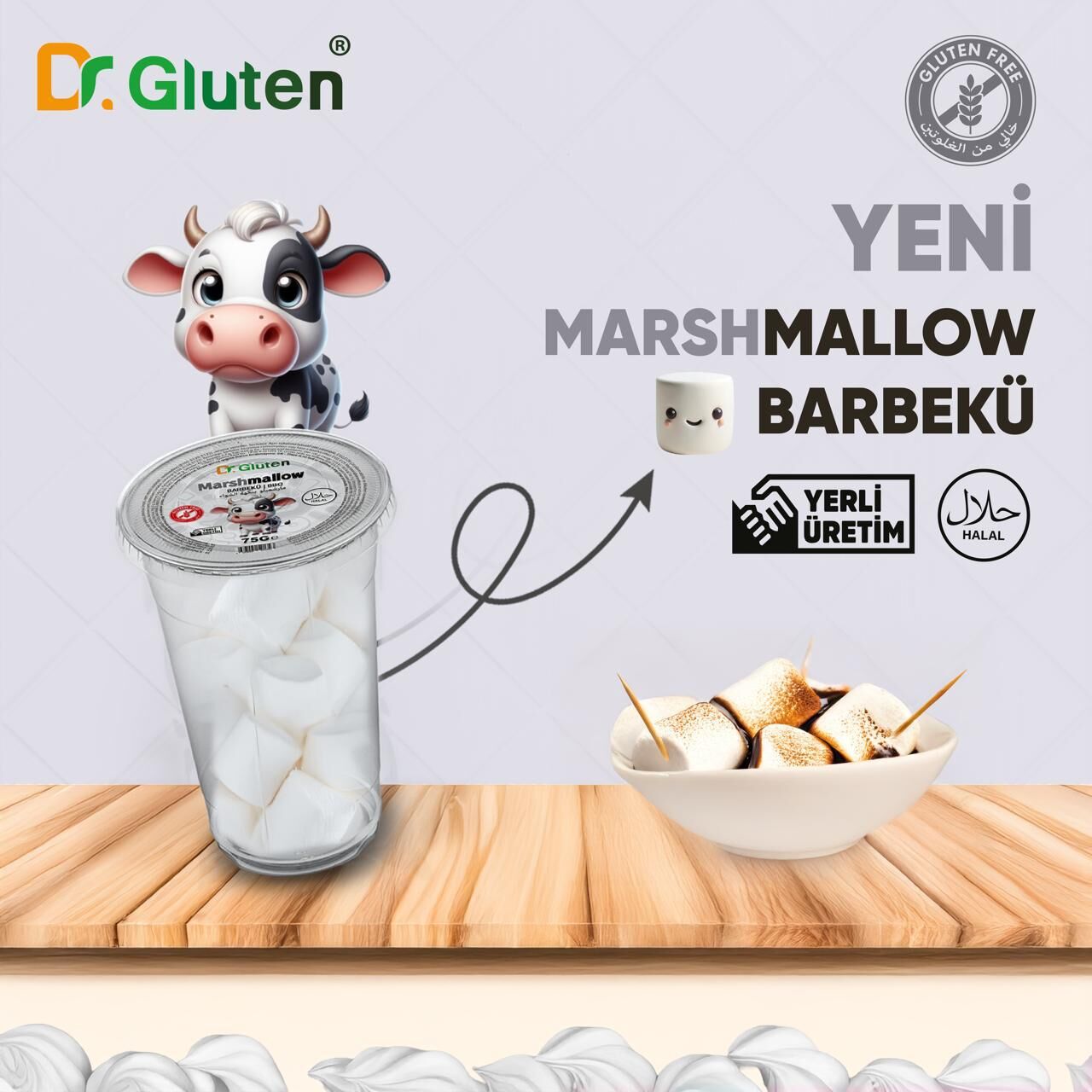 Dr Gluten Marsmelow Barbekü