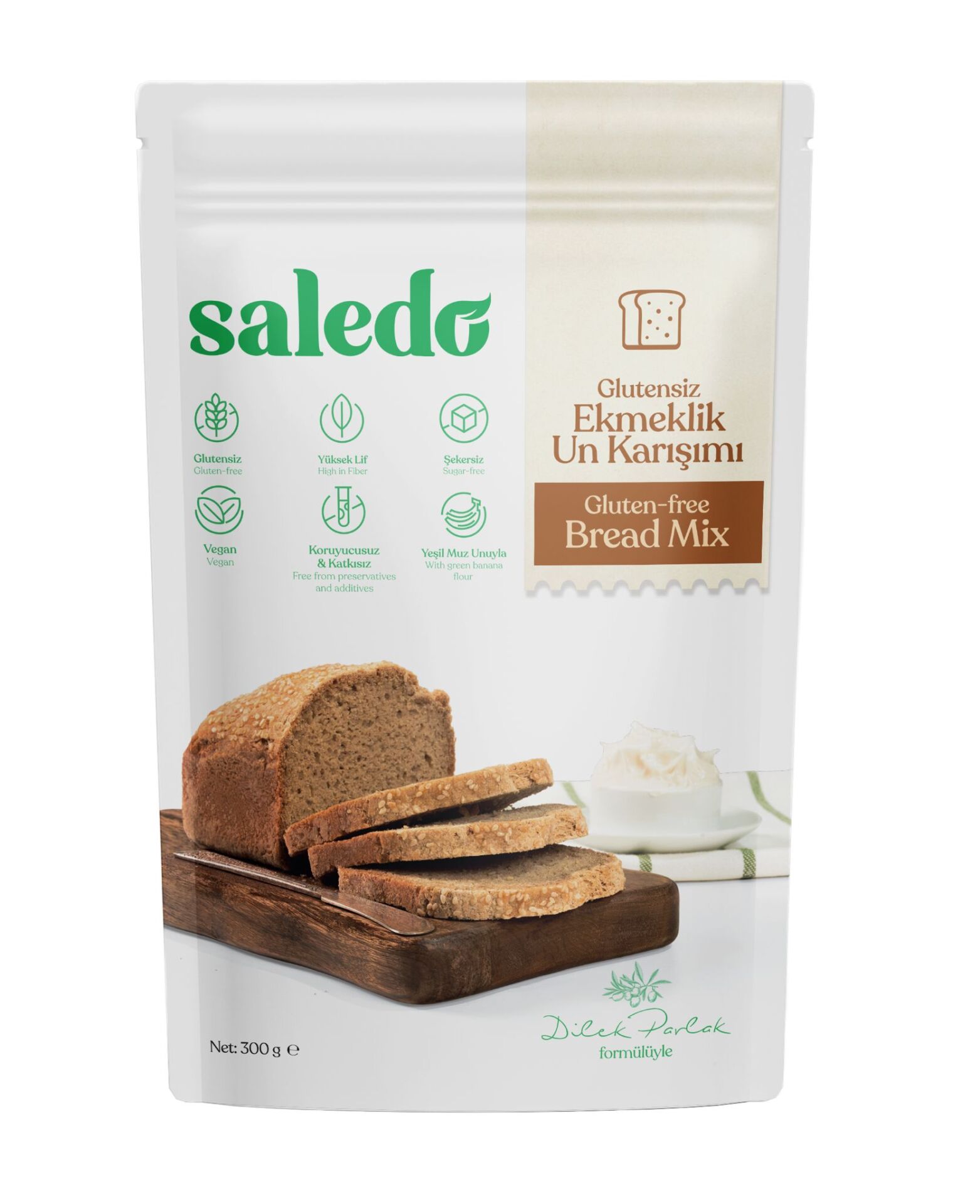 Glutensiz Saledo Ekmeklik un Karışımı