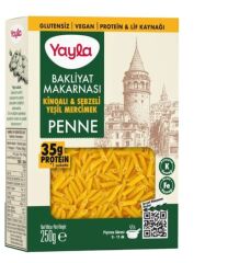 Yayla Makarna Kinoali Sebzeli yeşil mercimekli penne