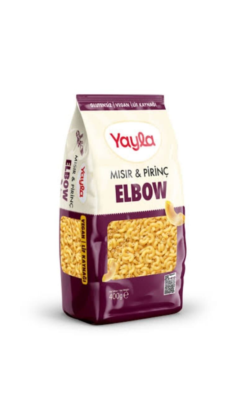 Yayla Makarna Mısır ve pirinç Elbow