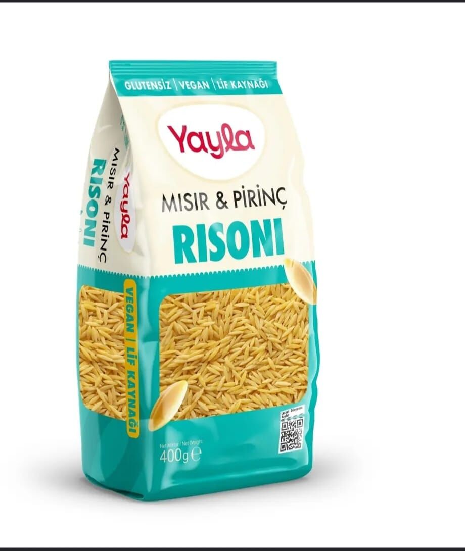 Yayla Makarna Mısır ve pirinç  Risoni